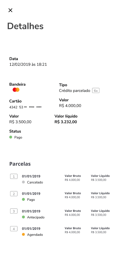 Side menu - Menu states